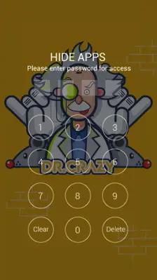 Dr.Crazy cartoon theme for Galaxy M20 android App screenshot 0